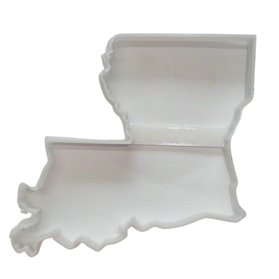 Louisiana State Outline Pelican Cookie Cutter Made In USA PR4691