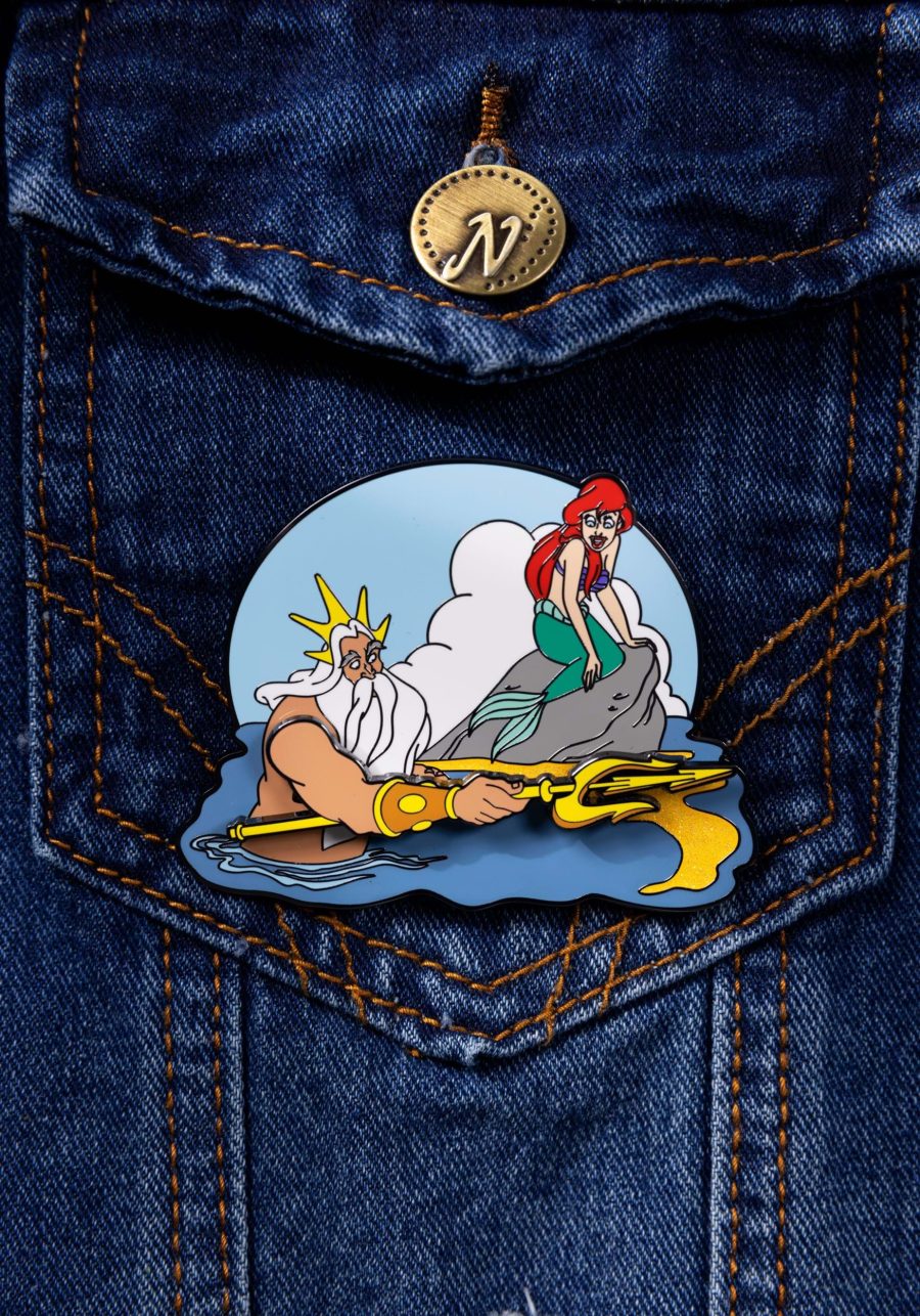 Loungefly Disney The Little Mermaid Triton's Gift 3 Pin