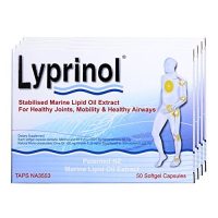 Lyprinol New Zealand Green Lipped Mussel Extract Oil Joint - 200 Capsules