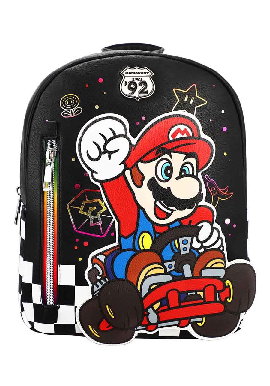 Mario Kart Rainbow Road Mini Backpack