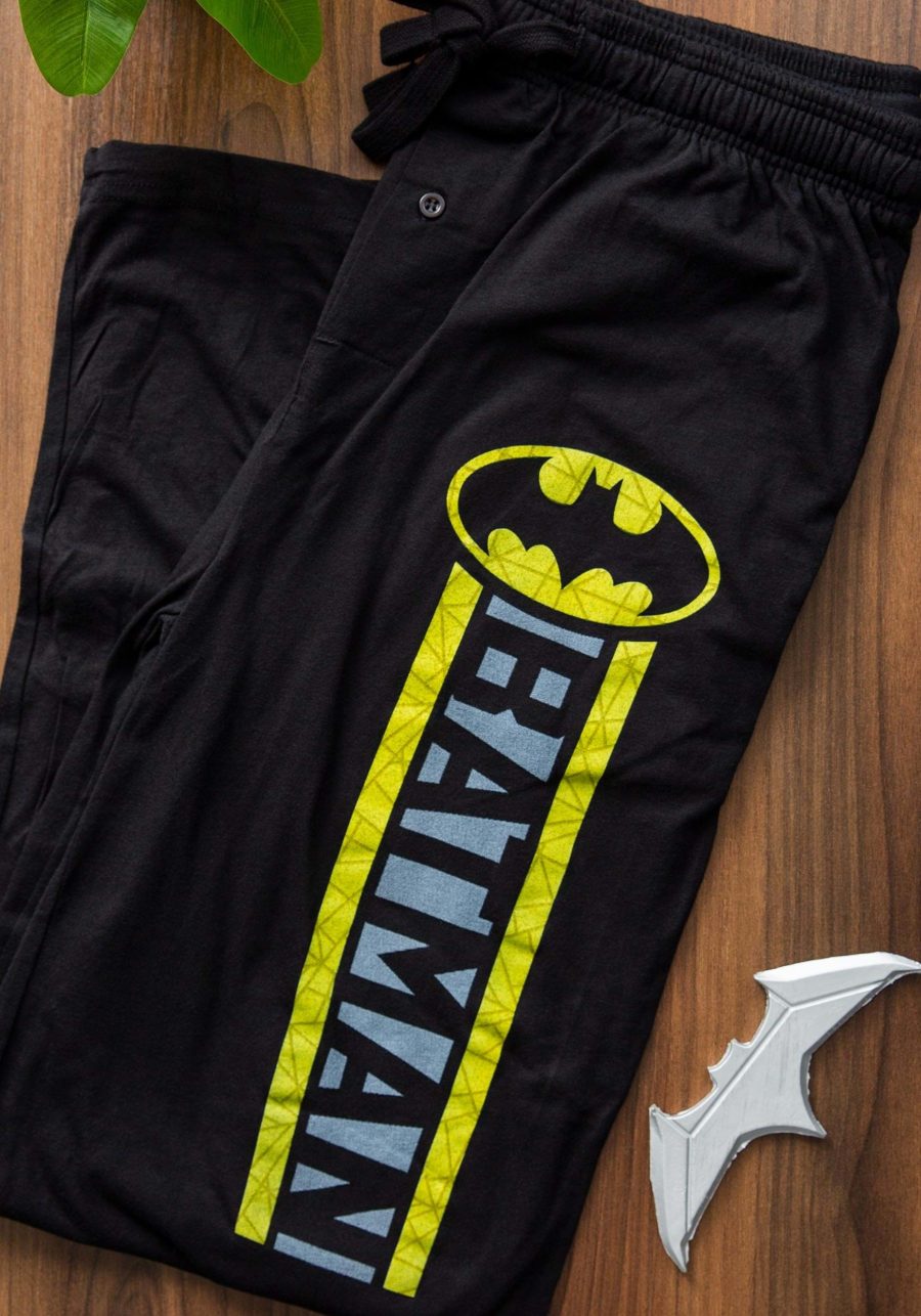 Men's Batman Stripe Sleep Pants