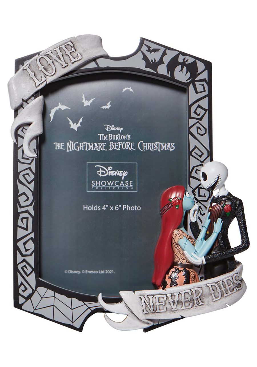 Nightmare Before Christmas Jack and Sally Picture Frame