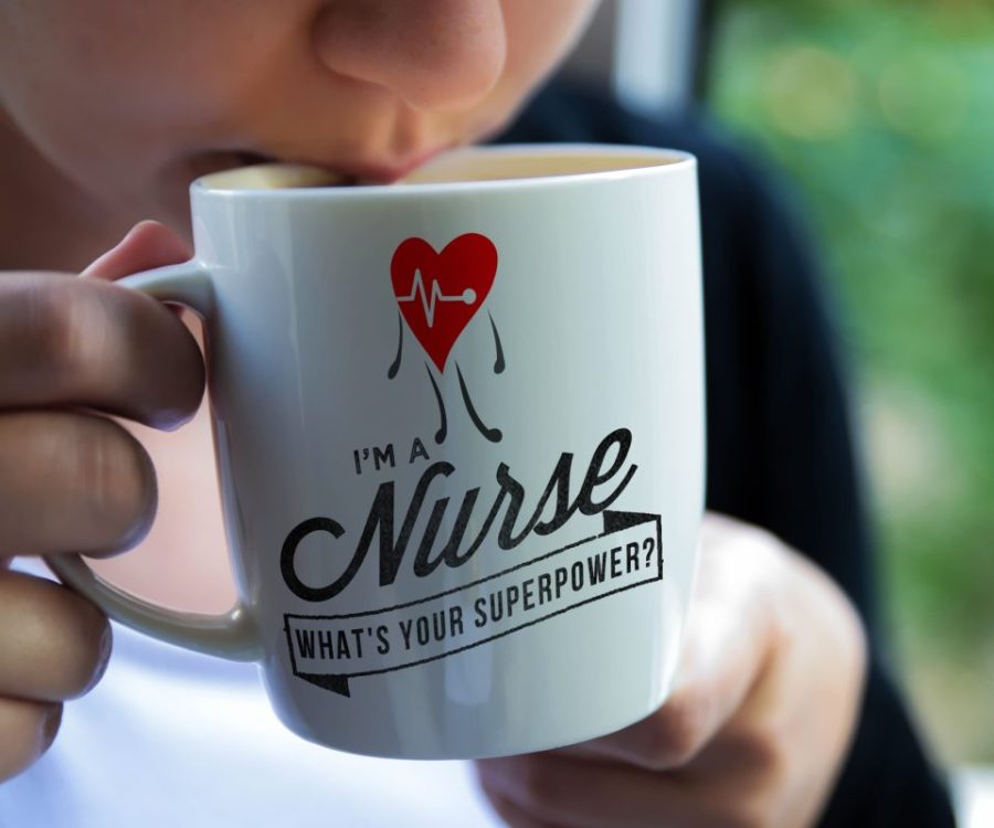 Nurse Mug | Superpower Cup| Funny Nurse Gift | Coffee Mug For Nurse Appreciation