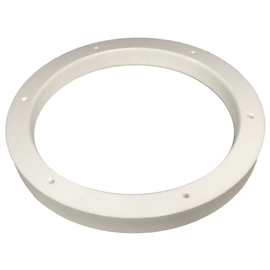 OCEAN BREEZE MARINE WS-RECO5-100-WHT MARINE SPEAKER SPACER FORWET SOUNDS RECON 5 - 5 INCH SERIES SPEAKERS - 1 INCH - WHITE