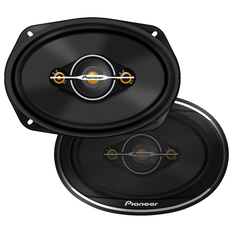 PIONEER TS-A6971F 6x9 INCH 4-Way Full Range Speakers (Shallow Mount) - 600 Watts Max / 100 RMS (Pair)
