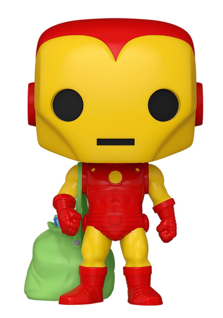 POP! Marvel: Holiday - Iron Man w/ Bag