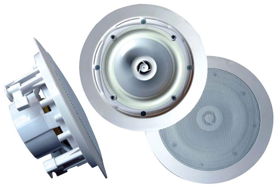 PYLE PWRC61 Speakers 6.5 INCH In Ceiling Home 8 Ohm Waterproof 300watt (Pair)