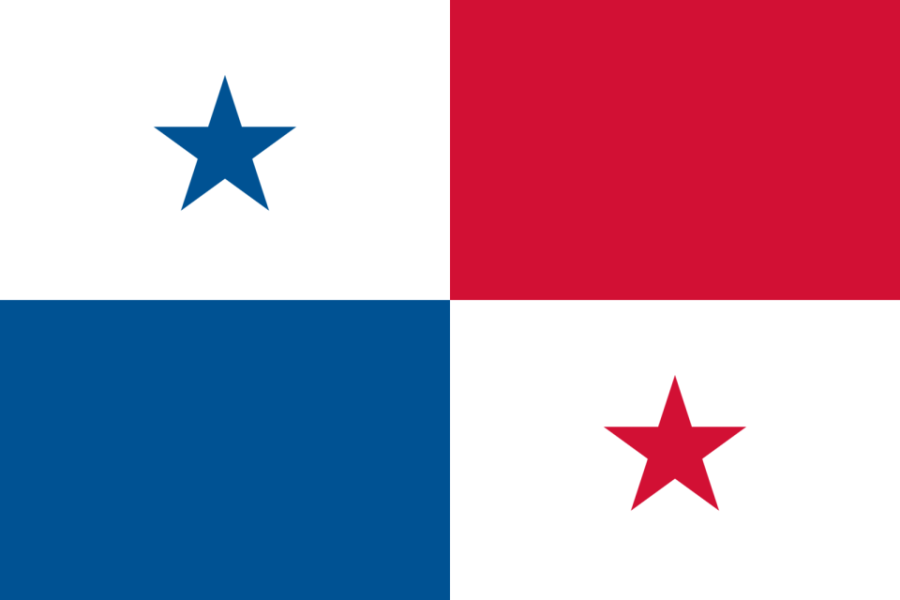 Panama Flag - 12x18 Inch
