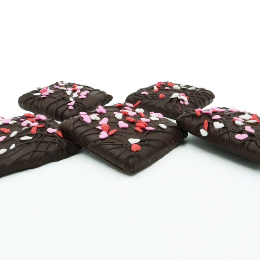 Philadelphia Candies Mother's Day Graham Crackers Dark Chocolate Covered 6 Ounce