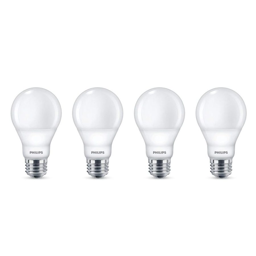 Philips LED Dimmable A19 Light Bulb with Warm Glow Effect 800-Lumen, 2200-2700 K