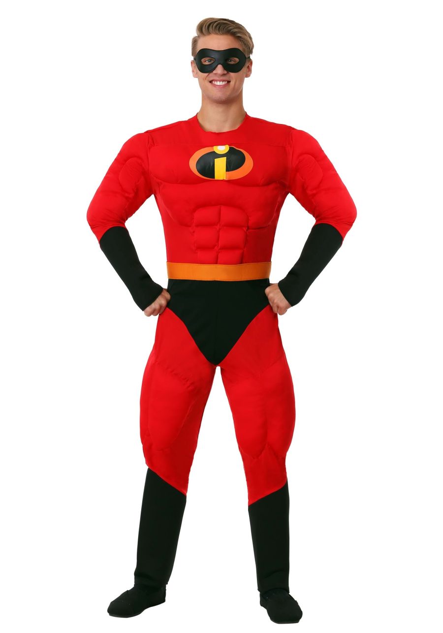 Plus Size Deluxe Mr. Incredible Muscle Costume