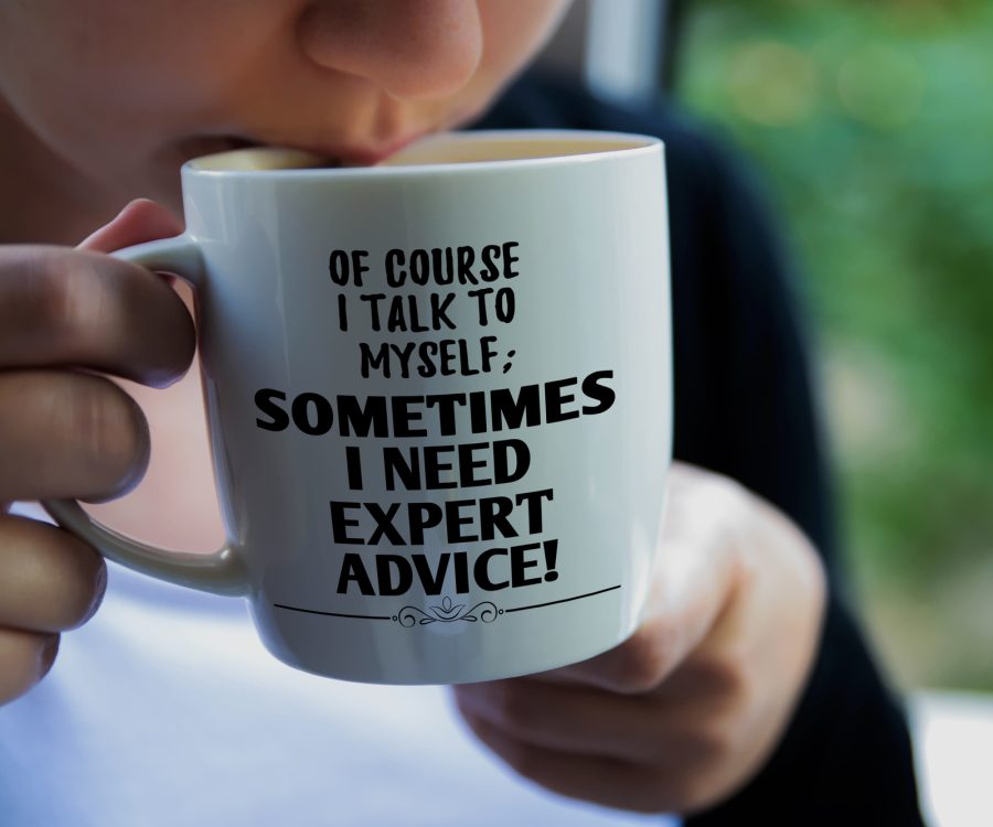 Sarcasm Mug |Of Course I Talk Expert Advice Sarcastic Mugs Hilarious Coffee Mugs