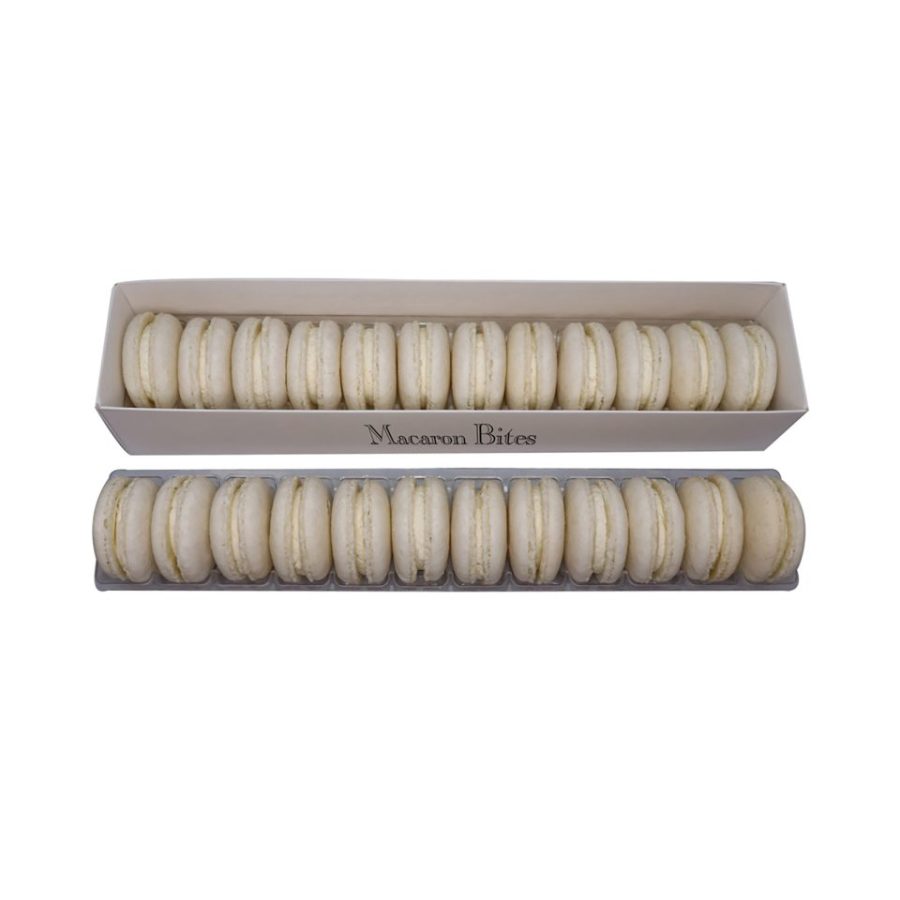 Scrumptious French Macarons Gift Box of 24 - Velvety Vanilla