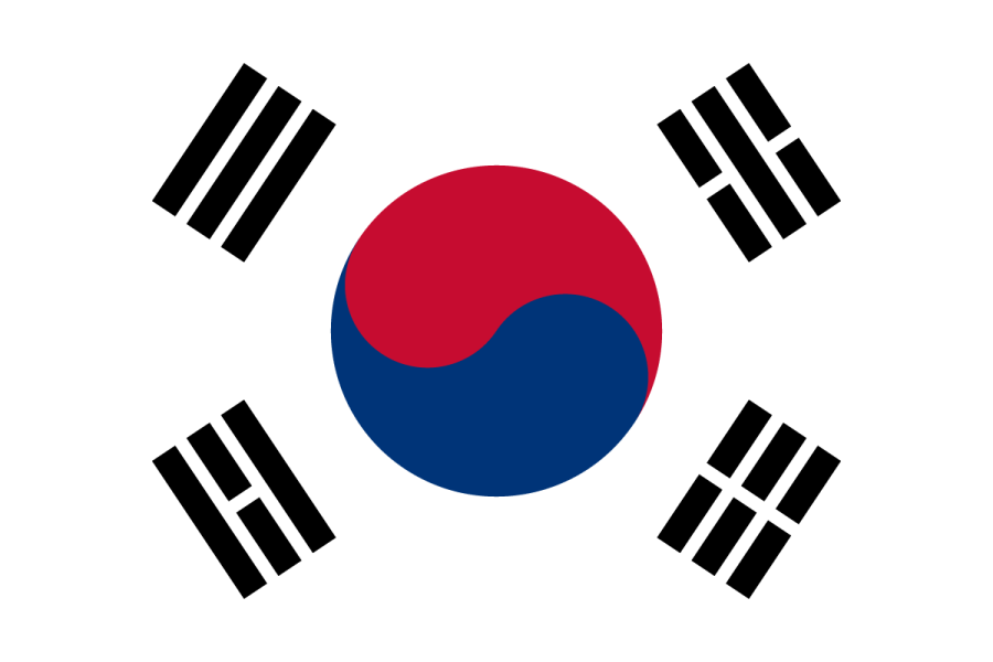 South Korea Flag - 4x6 Inch