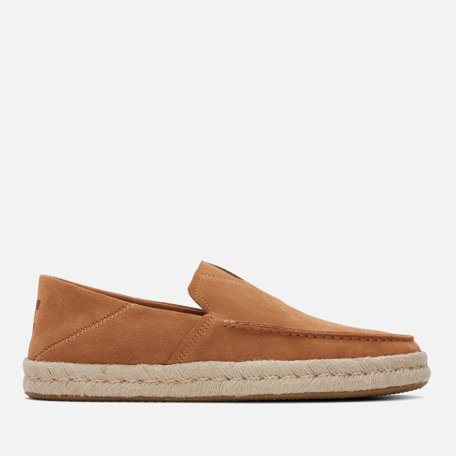 TOMS Men's Alonso Suede Loafers - Tan - UK 9