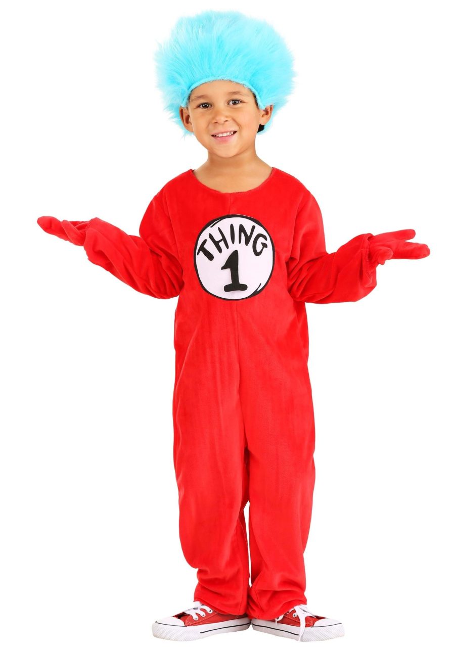 Toddler Thing 1&2 Deluxe Costume
