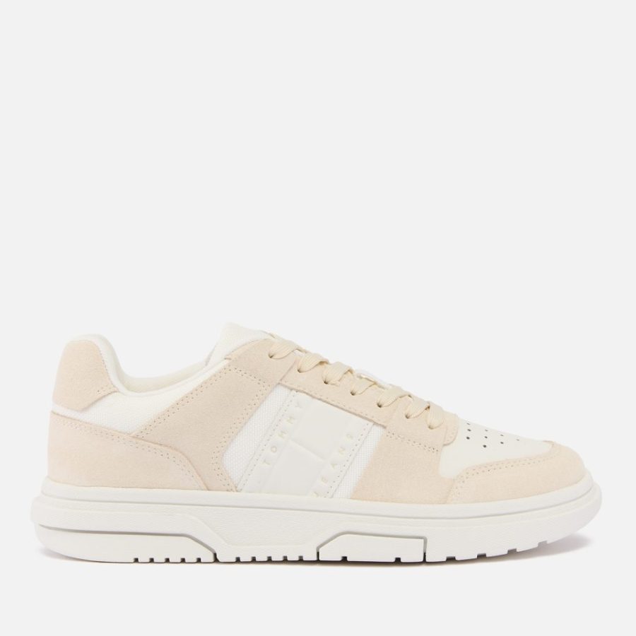 Tommy Jeans Women's Leather Cupsole Trainers - UK 3