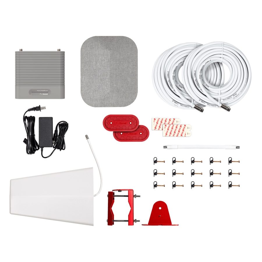 WEBOOST 470144 Home MultiRoom - Cell Phone Signal Booster | Boosts 4G LTE & 5G up to 5,000 sq ft for all U.S. Carriers - Verizon, AT&T, T-Mobile & more | Made in the U.S. | FCC Approved