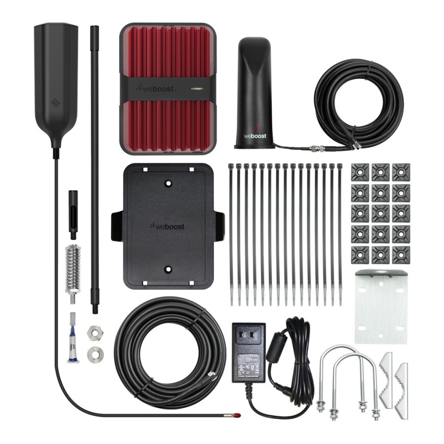 WEBOOST 470354 Drive Reach RV - Cell Phone Signal Booster kit | Boosts 4G LTE & 5G for All U.S. Carriers - Verizon, AT&T, T-Mobile & more | Made in the U.S. | FCC Approved