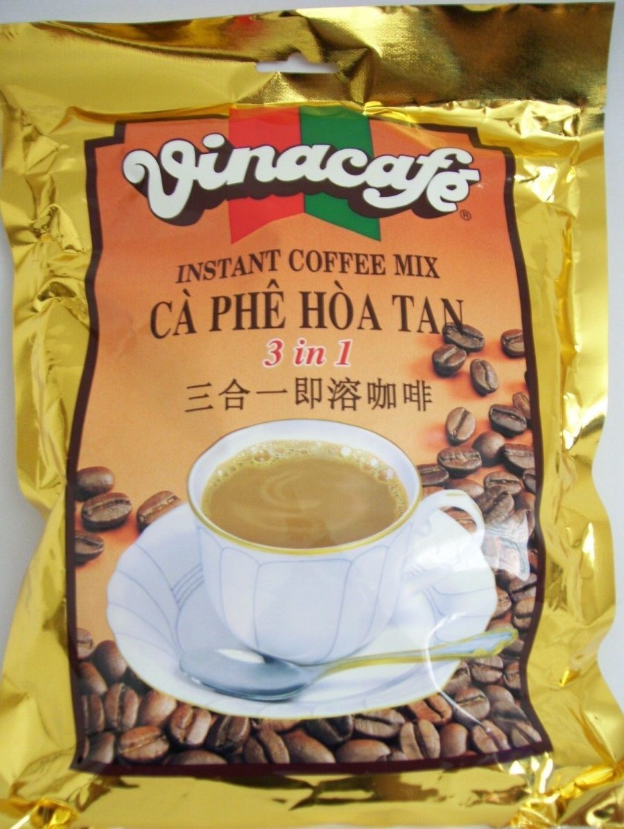 12 BAGS, VINACAFE INSTANT COFFEE MIX 3 IN 1, READY TO USE, NEW