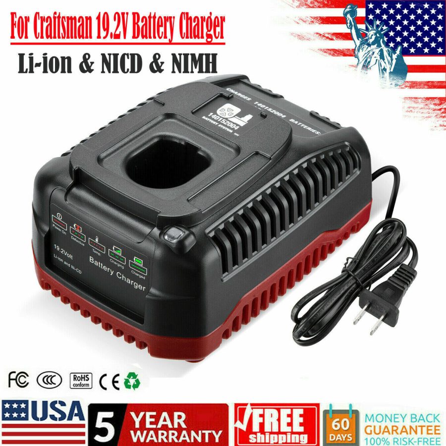 19.2 Volt Charger For Craftsman C3 Lithium Xcp Pp2011 11375 11376 130279005 New
