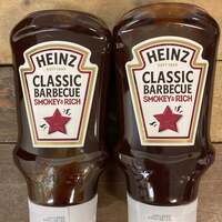 2x Heinz Classic Barbecue Sauces Squeezable (2x480g)
