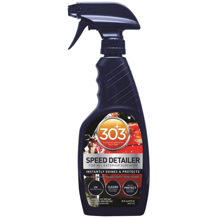 303 30216 Detailing Spray; Speed Detailer; Use To Protect All Exterior Surface From Fading; 16 Ounce Spray Bottle; Single