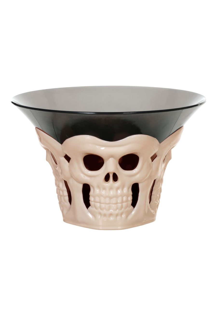 4.5 Inch Skull Candy Dish Decoration