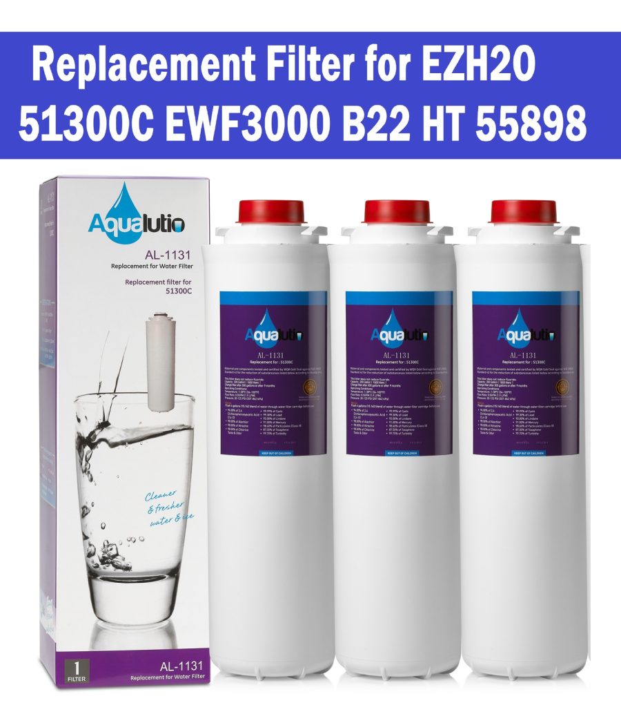 51300C Replacement Filter Fits EZH2O Bottle Filling Stations 51299c 3Pack