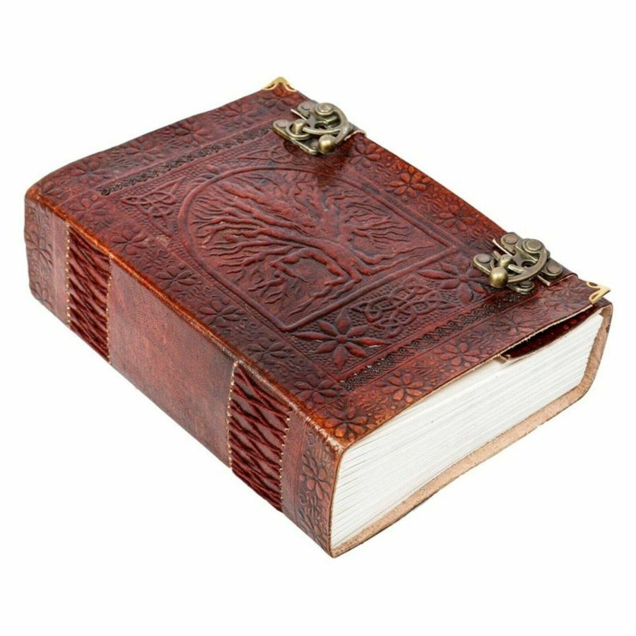 600 Pages Large Tree of Life Leather Journal, Diary Notebook Handmade Book