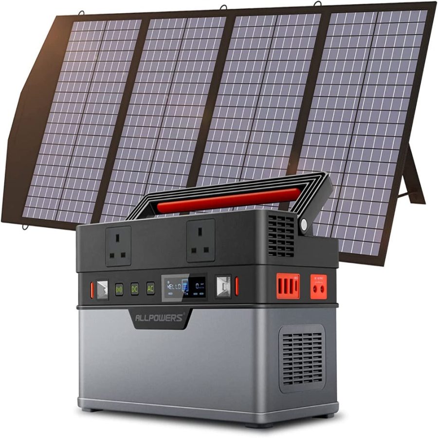 ALLPOWERS Solar Generator 700W (S700 + SP029 140W Solar Panel)
