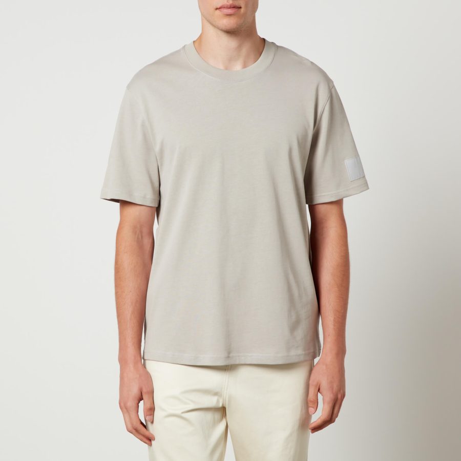 AMI Fade Out Cotton-Jersey T-Shirt - S