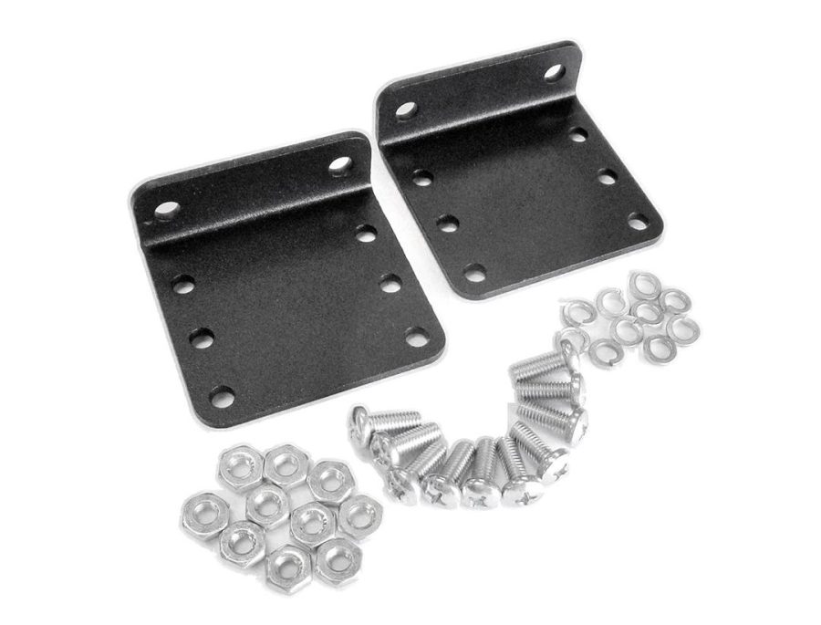 AMP RESEARCH 7460101A BedXTender L Brackets, Pair | 74601-01A | Fits 1998 - 2017 Nissan Frontier; 1989 - 2004 Toyota Hilux; 1984 - 1995 Toyota Pickup; 1995 - 2004 Tacoma; 2000 - 2004 Tundra; 1993 - 1998 T100