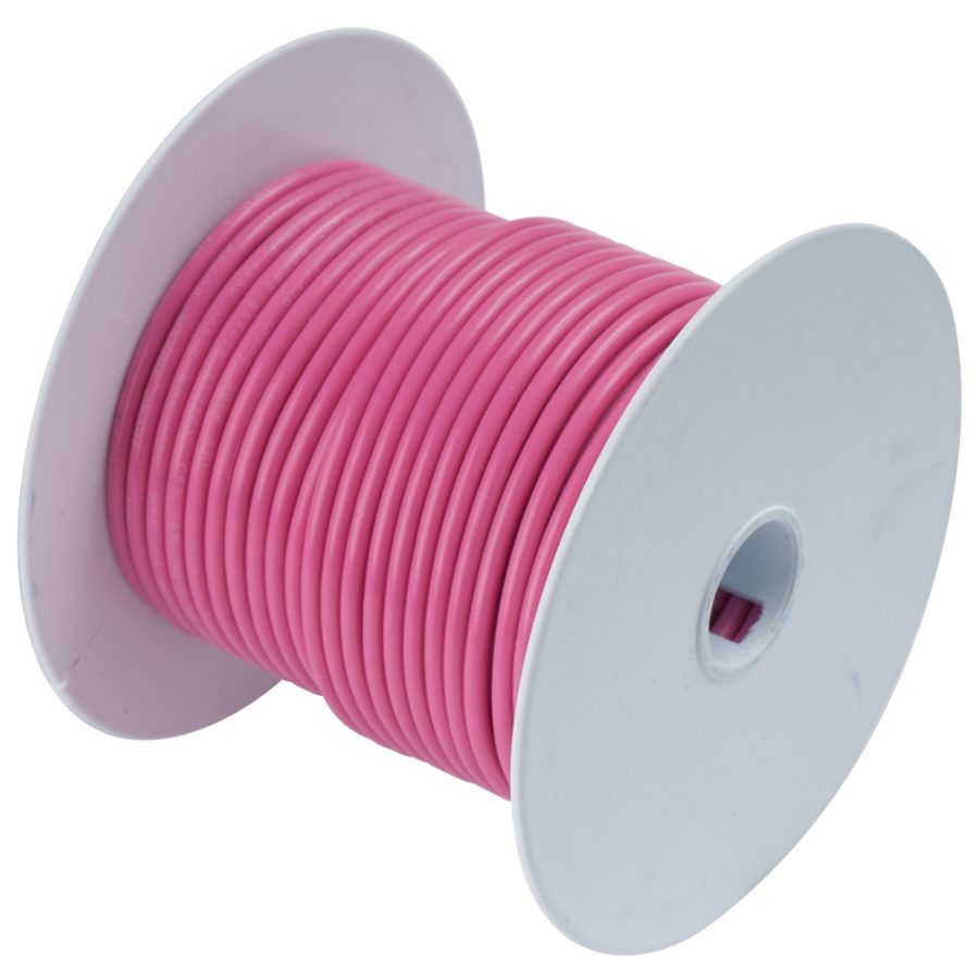 ANCOR 100610 PINK 18 AWG TINNED COPPER WIRE - 100