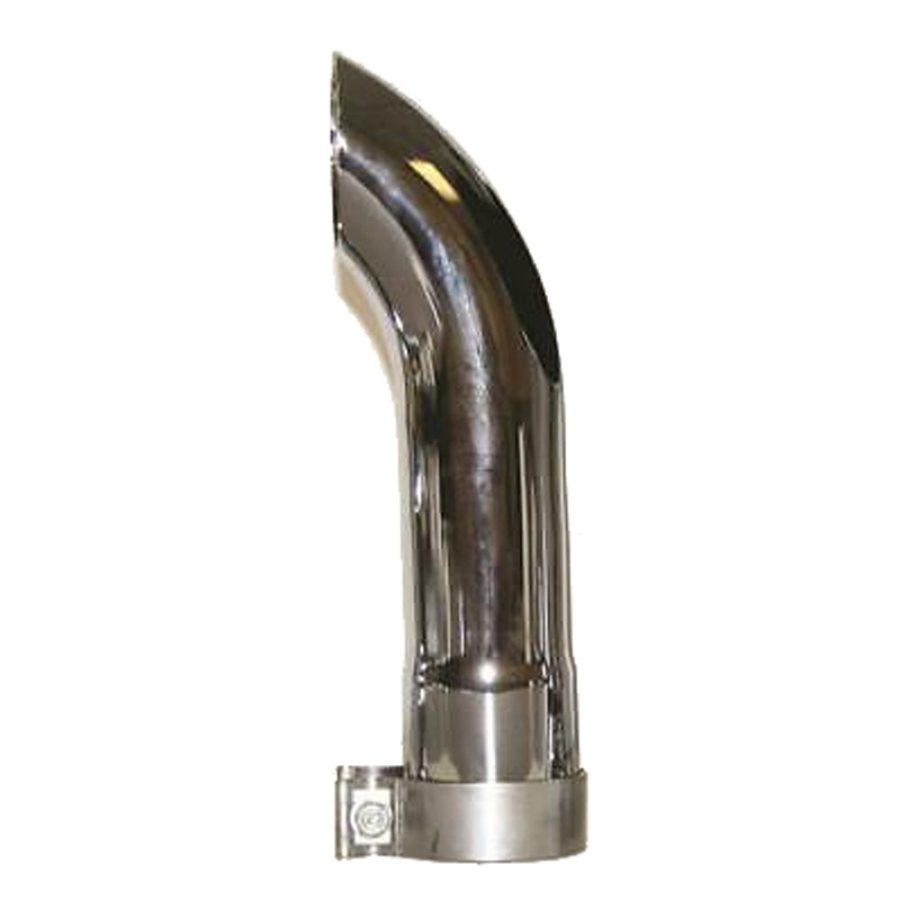 AP PRODUCTS CTD5000 CTD-5000 US Gear Chrome Exhaust Turndown - 5 INCH x 14 INCH (Straight)