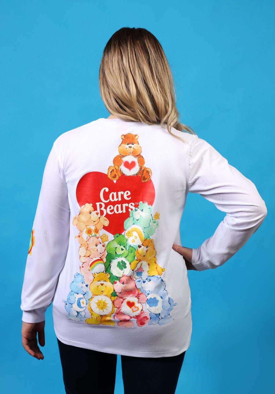 Adult Cakeworthy Retro Care Bears Long Sleeve T-Shirt