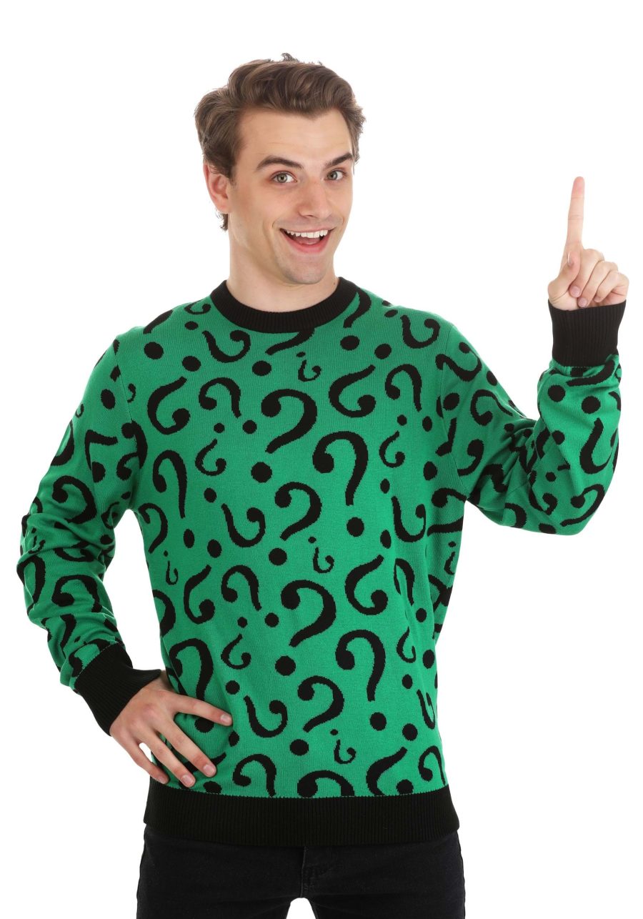 Adult The Riddler Ugly Christmas Sweater