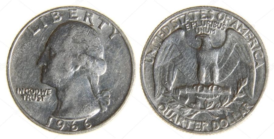 American Quarter from 1966