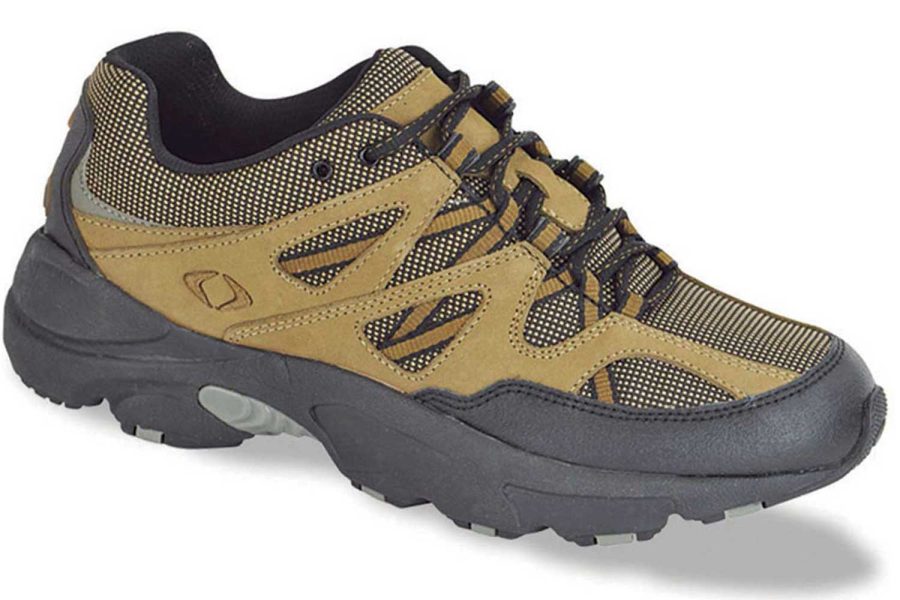Apex Shoes V751M Sierra Men's Trail and Hiking Shoe - Comfort Orthopedic Diabetic Shoe - Extra Wide - Extra Depth