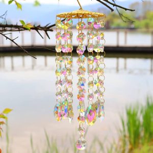 Aurora Crystal Wind Chimes