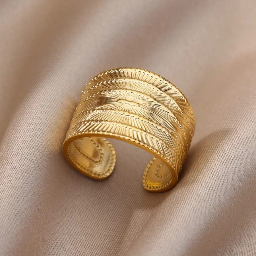 Babylonian Gold-Toned Ring