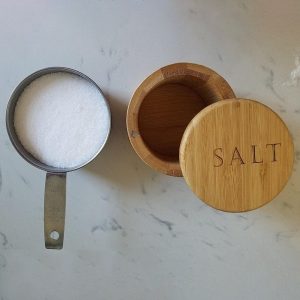 Bamboo Salt Storage Box