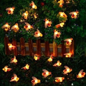 Battery Operated Honey Bee String Lights