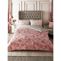 Bellerose Floral Double Duvet Cover Set - Pink