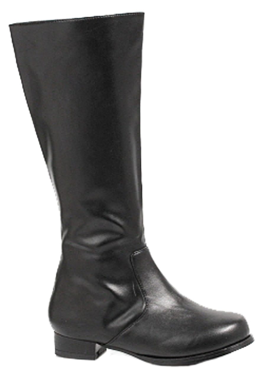 Black Costume Boots For Kids