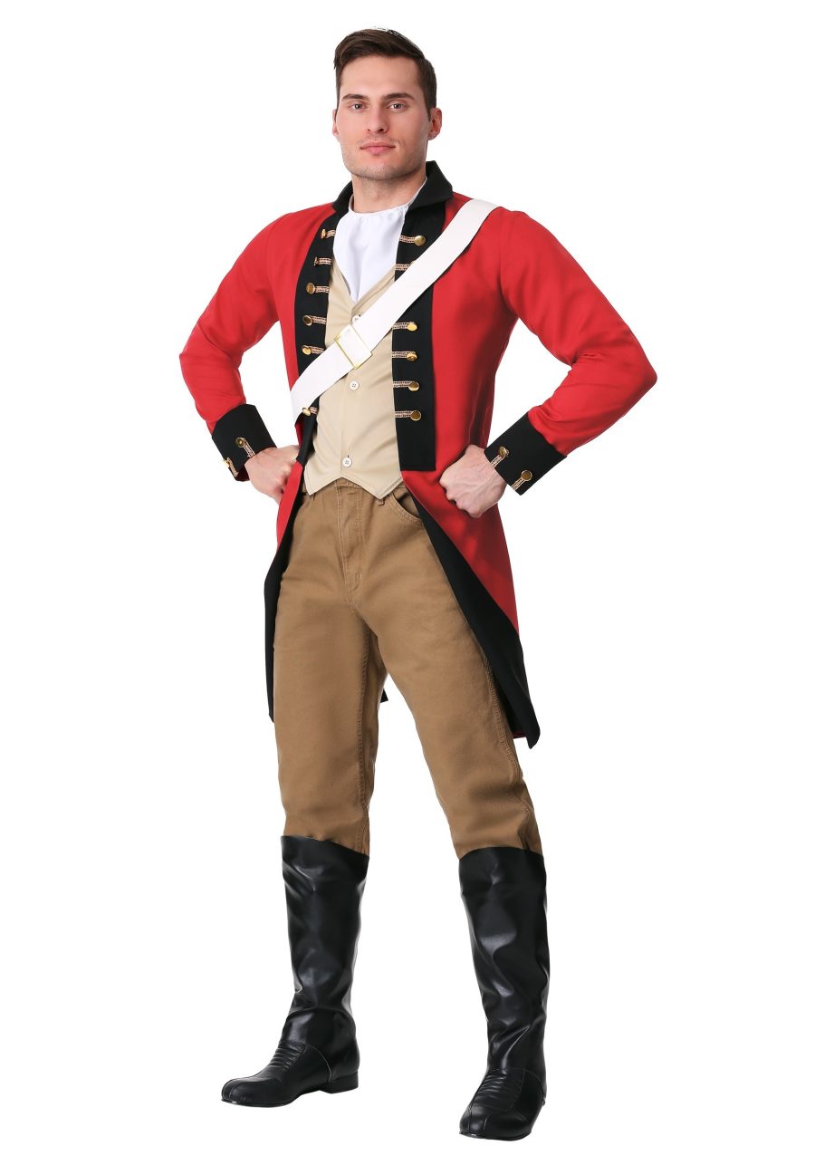 British Redcoat Men's Costume