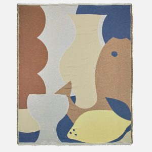 Broste Copenhagen Daphne Throw - Lemon