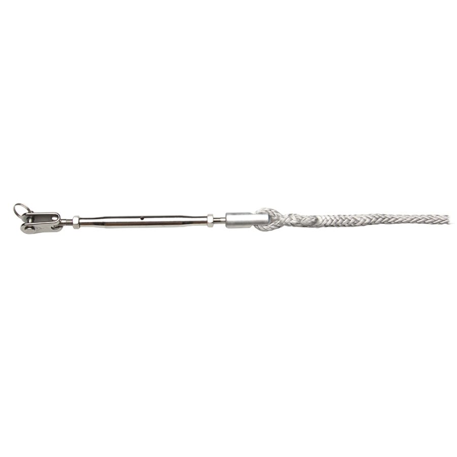 C. SHERMAN JOHNSON LS-2900 TUBULAR TURNBUCKLE W/SPLICE EYE