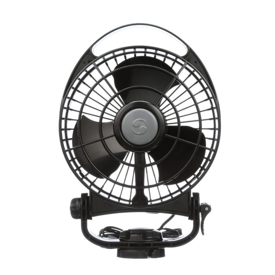 CAFRAMO 748CA24BBX Bora Fan from SEEKR by . Compact Design with Powerful Airflow. Low Power Draw. 5,000 Hour Motor Life. 3 Speed 24V. Made in Canada. Black.