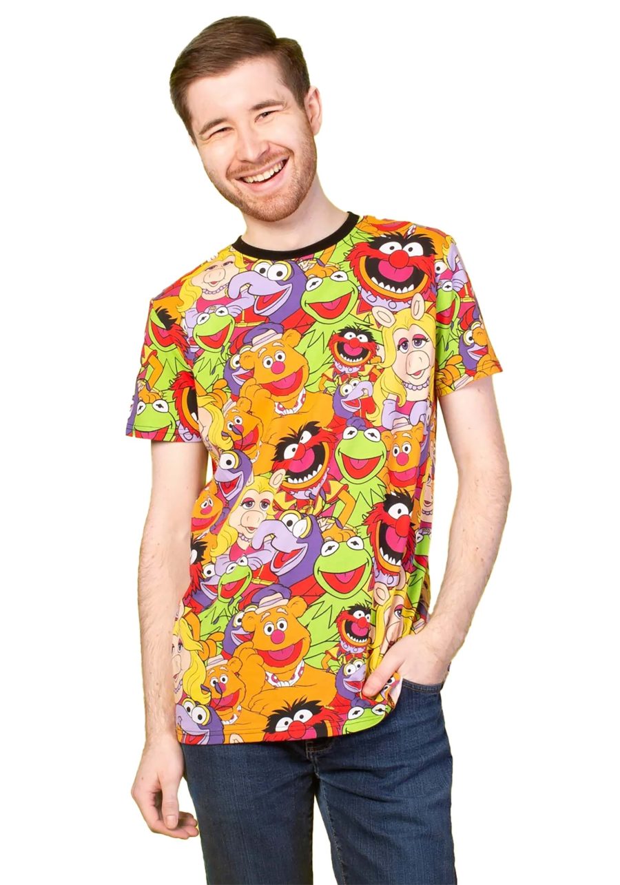 Cakeworthy Muppets All Over Print Adult Shirt